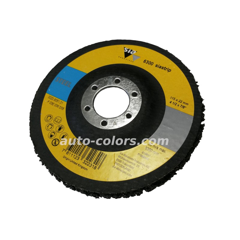 6300 siastrip - the specialist abrasive for the removal of paint and rust