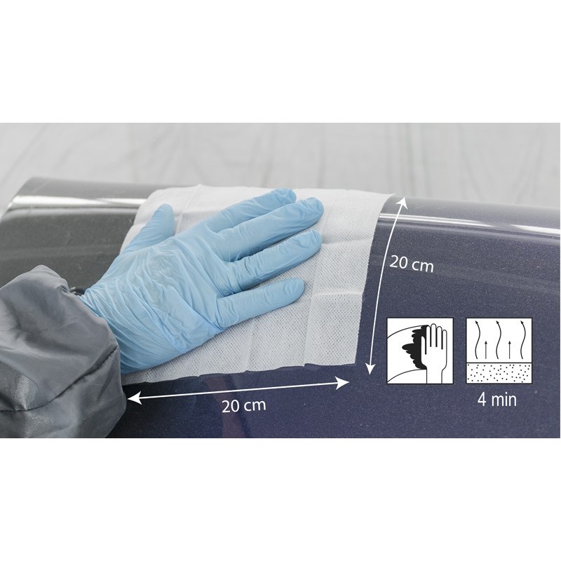 Предварително навлажнена кърпа с обезмаслител CP 015 Silicon Remover