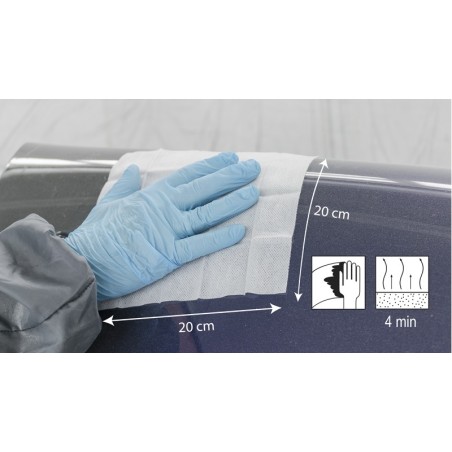 Предварително навлажнена кърпа с обезмаслител CP 015 Silicon Remover