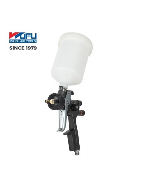 WUFU RF2006R Бояджийски Пистолет с Горно Казанче 600ml | Auto-Colors