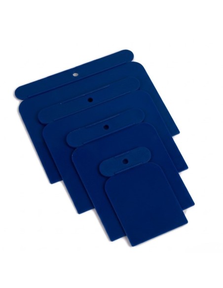 Set of Plastic Putty Spreaders (4 pcs.) | Auto-Colors