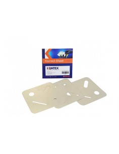 Kemtex Stainless Steel Protective Plate for Corrections (3 pcs.) | Auto-Colors